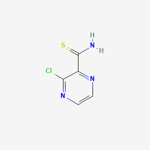 3-Chloropyrazine-2-carbothioamide