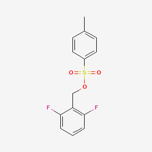 (2,6-Difluorophenyl)methyl 4-methylbenzene-1-sulfonate