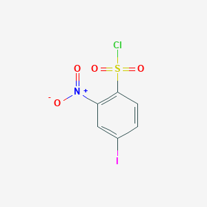 4-Iodo-2-nitrobenzene-1-sulfonyl chloride