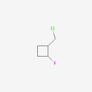 1-(Chloromethyl)-2-fluorocyclobutane