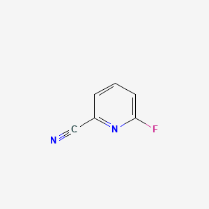 B1355503 2-Cyano-6-fluoropyridine CAS No. 3939-15-9