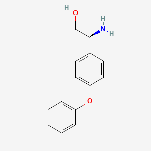 (s)-2-Amino-2-(4-phenoxyphenyl)ethan-1-ol