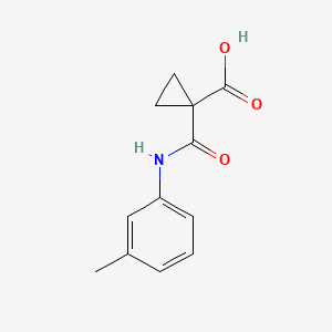 1-[(3-Methylphenyl)carbamoyl]cyclopropane-1-carboxylicacid