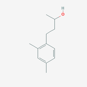 molecular formula C12H18O B13555076 4-(2,4-Dimethylphenyl)butan-2-ol 