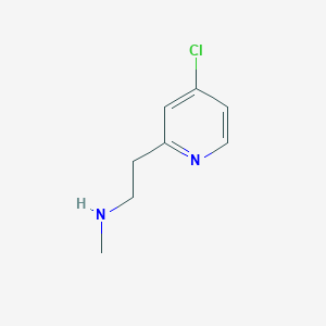 4-Chloro-N-methyl-2-pyridineethanamine