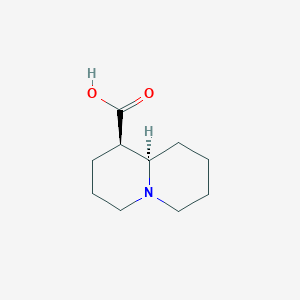 molecular formula C10H17NO2 B1355526 (1R,9aR)-辛氢-2H-喹啉-1-羧酸 CAS No. 574-99-2
