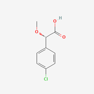 (2S)-2-(4-chlorophenyl)-2-methoxyaceticacid