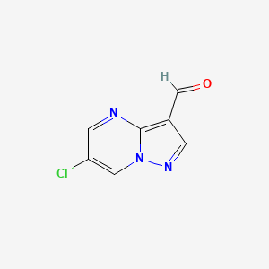 6-Chloropyrazolo[1,5-a]pyrimidine-3-carbaldehyde