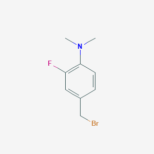 4-(bromomethyl)-2-fluoro-N,N-dimethylaniline