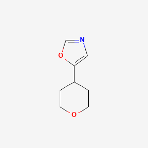 5-(Oxan-4-yl)-1,3-oxazole