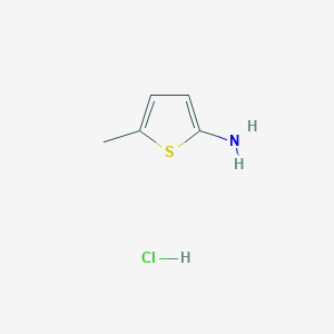 molecular formula C5H8ClNS B1355540 5-甲硫吩-2-胺盐酸盐 CAS No. 41940-48-1