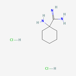 1-Aminocyclohexane-1-carboximidamidedihydrochloride