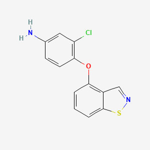 4-(Benzo[d]isothiazol-4-yloxy)-3-chloroaniline