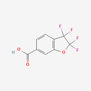 2,2,3,3-Tetrafluoro-2,3-dihydro-1-benzofuran-6-carboxylic acid