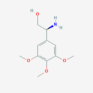 (s)-2-Amino-2-(3,4,5-trimethoxyphenyl)ethan-1-ol