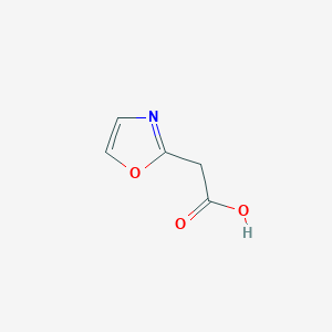 molecular formula C5H5NO3 B13555452 2-Oxazoleacetic acid 