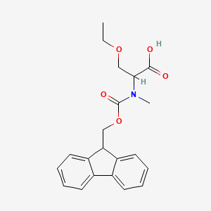 3-ethoxy-2-({[(9H-fluoren-9-yl)methoxy]carbonyl}(methyl)amino)propanoic acid