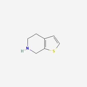 molecular formula C7H9NS B1355546 4,5,6,7-Tetrahydrothieno[2,3-c]pyridine CAS No. 62019-71-0