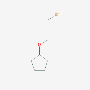 (3-Bromo-2,2-dimethylpropoxy)cyclopentane