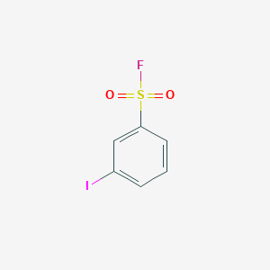 molecular formula C6H4FIO2S B13555547 5-Iodobenzenesulfonyl fluoride 