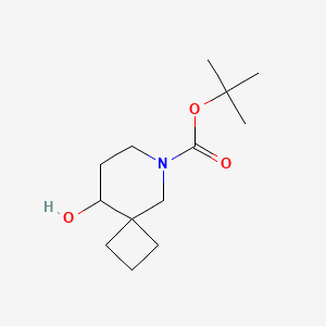 Tert-butyl 9-hydroxy-6-azaspiro[3.5]nonane-6-carboxylate