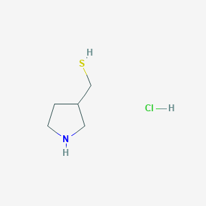 Pyrrolidin-3-ylmethanethiol hydrochloride