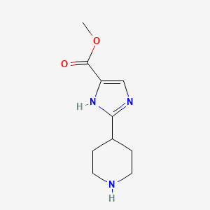 methyl 2-(piperidin-4-yl)-1H-imidazole-4-carboxylate