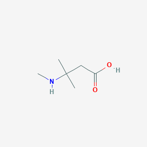 3-Methyl-3-(methylamino)butanoic acid