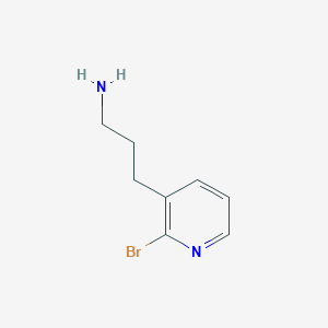 3-(2-Bromopyridin-3-YL)propan-1-amine