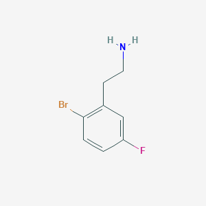 2-(2-Bromo-5-fluorophenyl)ethan-1-amine