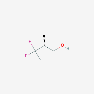 (R)-3,3-Difluoro-2-methylbutan-1-ol