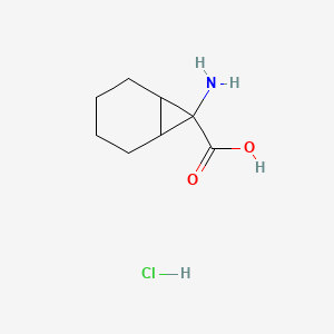 7-Aminobicyclo[4.1.0]heptane-7-carboxylicacidhydrochloride