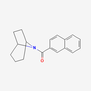 8-(Naphthalene-2-carbonyl)-8-azabicyclo[3.2.1]octane