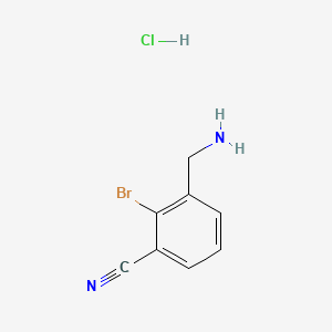 3-(Aminomethyl)-2-bromobenzonitrilehydrochloride