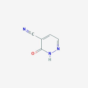 B1355583 3-Oxo-2,3-dihydropyridazine-4-carbonitrile CAS No. 64882-65-1