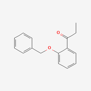 B1355584 1-[2-(Benzyloxy)phenyl]propan-1-one CAS No. 64686-65-3