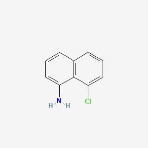 molecular formula C10H8ClN B1355594 8-Chloronaphthalen-1-amine CAS No. 59107-51-6