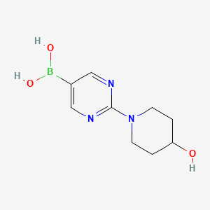 (2-(4-Hydroxypiperidin-1-yl)pyrimidin-5-yl)boronic acid