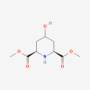 rac-2,6-dimethyl(2R,4s,6S)-4-hydroxypiperidine-2,6-dicarboxylate