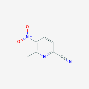 6-Methyl-5-nitropicolinonitrile