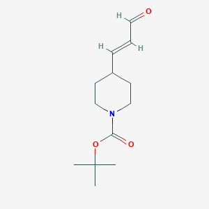 Tert-butyl 4-(3-oxoprop-1-en-1-yl)piperidine-1-carboxylate