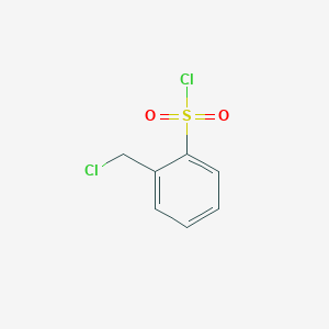 2-(Chloromethyl)benzene-1-sulfonyl chloride