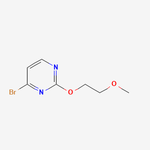 4-Bromo-2-(2-methoxyethoxy)pyrimidine