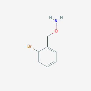 O-[(2-bromophenyl)methyl]hydroxylamine