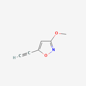 5-Ethynyl-3-methoxy-1,2-oxazole