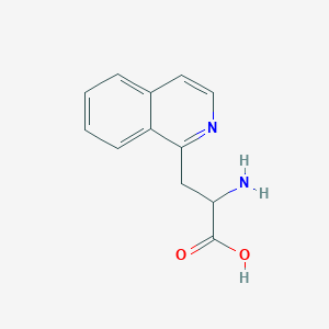 2-Amino-3-(isoquinolin-1-yl)propanoic acid