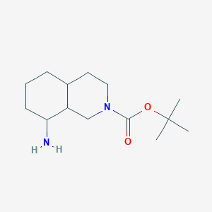 Tert-butyl 8-aminooctahydroisoquinoline-2(1H)-carboxylate