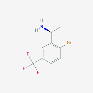 (S)-1-(2-Bromo-5-(trifluoromethyl)phenyl)ethanamine