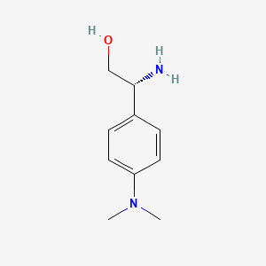 (r)-2-Amino-2-(4-(dimethylamino)phenyl)ethan-1-ol