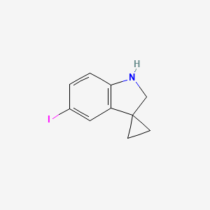 5'-Iodospiro[cyclopropane-1,3'-indoline]